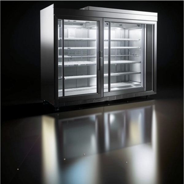 Cool Elegance: DHPM 51-inch Glass Merchandiser Display Cooler