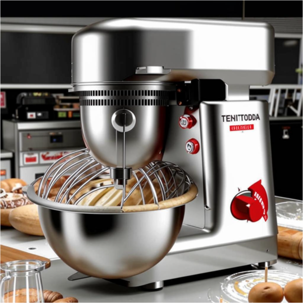 Precision Dough Mastery: TECHTONGDA Commercial Stainless Steel Dough Mixer