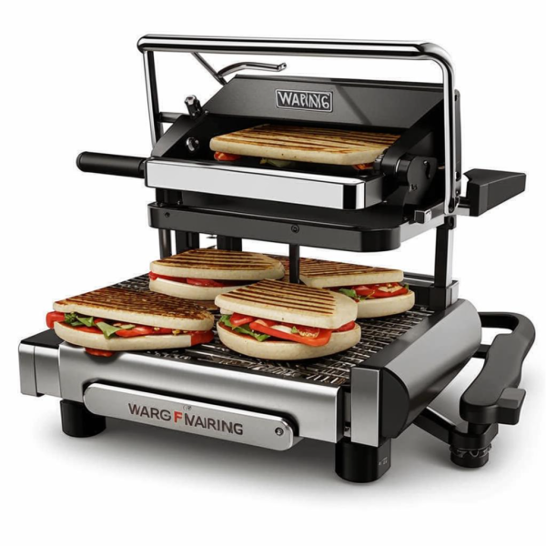 Versatile Culinary Delights: Waring Commercial WPG250 Panini Supremo® Large Panini Grill