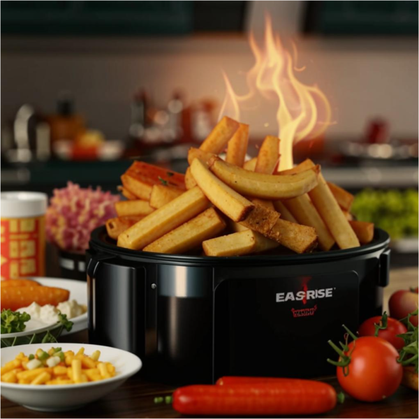 Master the Art of Frying: EASYROSE Liquid Propane Deep Fryer