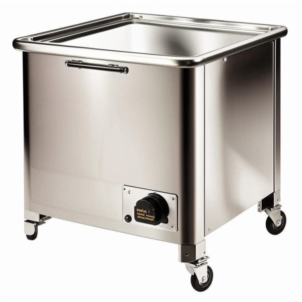 Sophisticated Storage: 14"W Stainless Steel Commercial Rice Warmer Stand